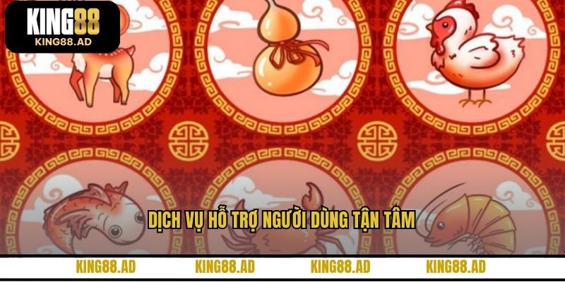 Dịch vụ hỗ trợ người dùng tận tâm