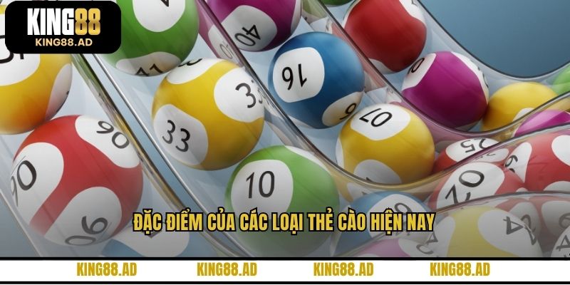 Đặc điểm của các loại thẻ cào hiện nay